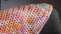 handmade crochet lap blanket