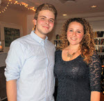 Opera singer Nadine Clopton and accompanist Brett Bailey