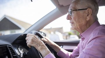 Senior man should not be driving worried